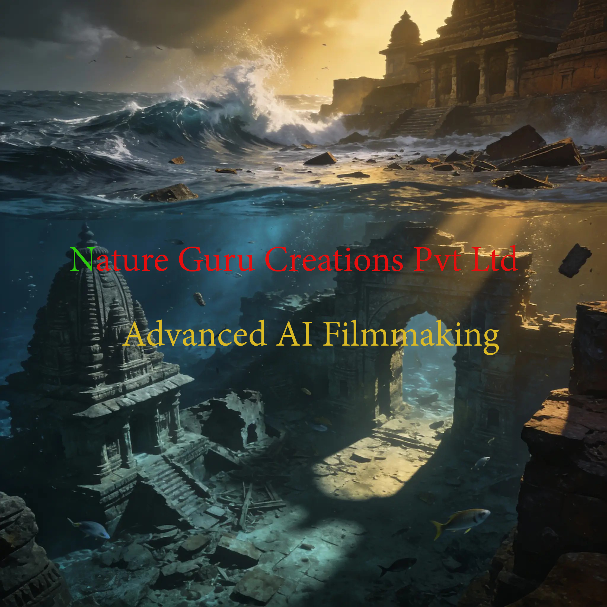 AI filmmaking and script validation visualization at Nature Guru Creations