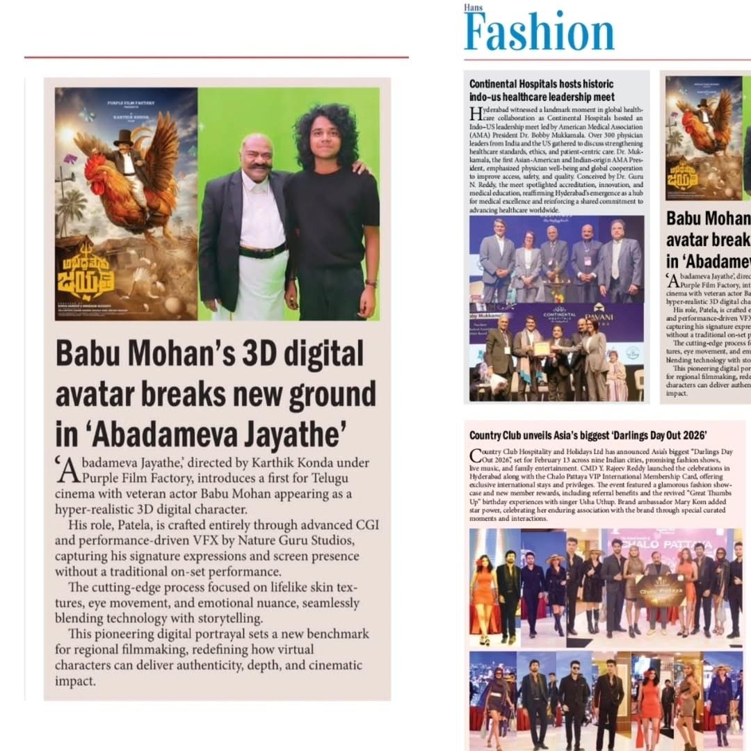 Abadameva Jayathe — behind the scenes still 2